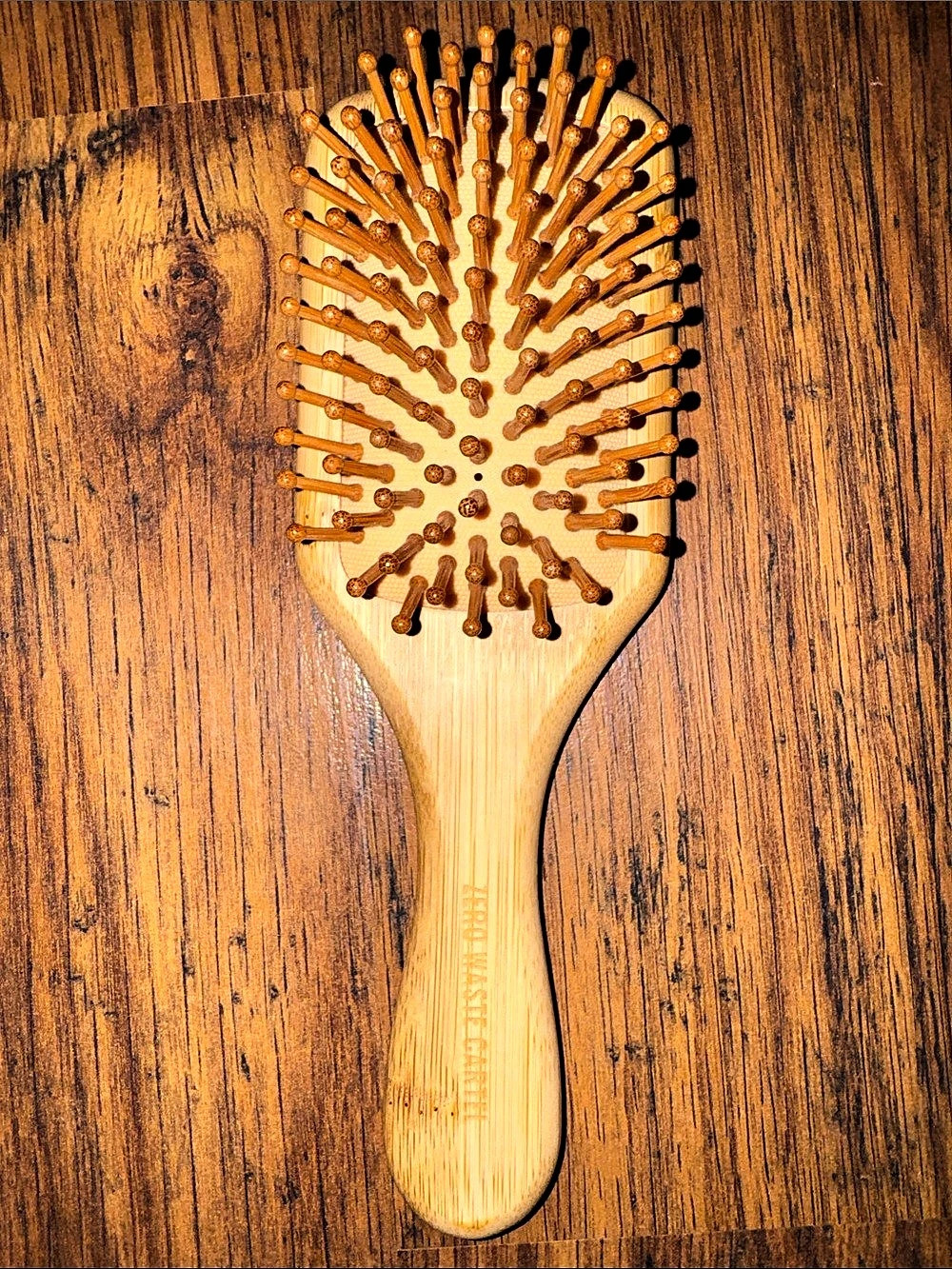 Zero Waste Cartel Epic Professional Quick Dry Brush Bamboo Hair Brush NWT C1.FR.